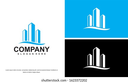 vector Real estate logo design. modern and elegant style design. bussines logo design template