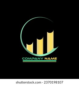 Plantilla de diseño de logotipo de bienes inmuebles vectores con color verde y amarillo
