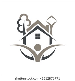  Design do logotipo da Vetor Real Estate 