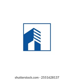 vector real estate logo template design