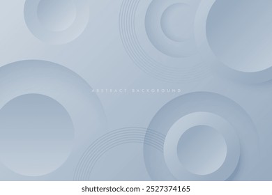 vector realistic 3D circle texture pattern gray abstract background 