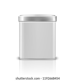 Download Square Tin Can Mockup Hd Stock Images Shutterstock