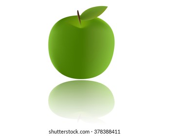 vector realistic apple