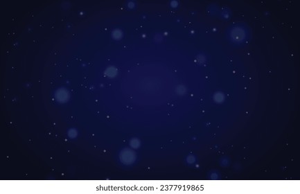 Diseño de fondo vectorial realista de bokeh.