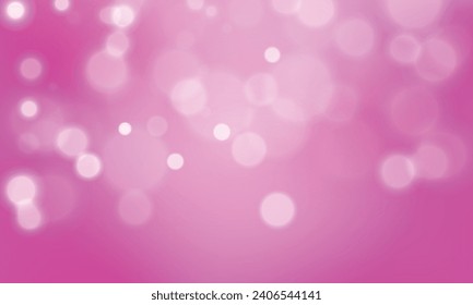 Vector realistic bokeh background design