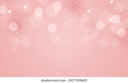 Diseño de fondo vectorial realista de bokeh.
