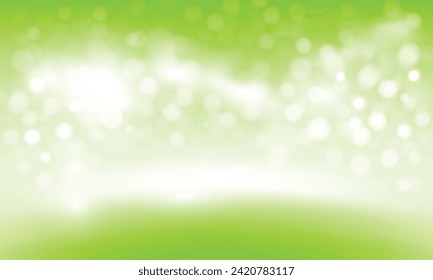 Vector realistic bokeh background design.