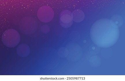 Vector Realistic bokeh background design.