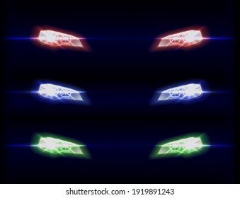 police light background