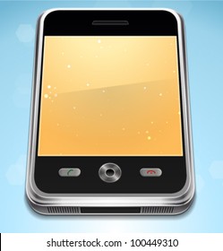 Vector Realistic Cell Phone