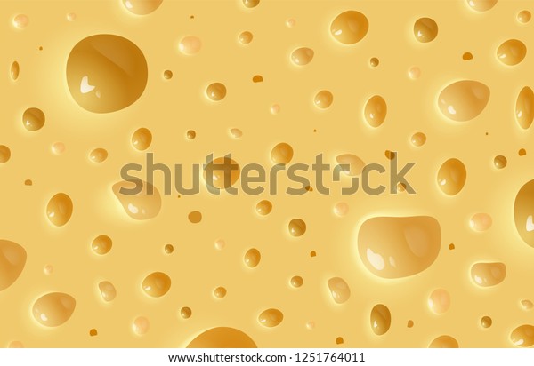 ベクター画像のリアルなチーズの背景 チーズのテクスチャー のベクター画像素材 ロイヤリティフリー