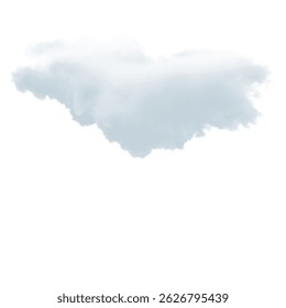  "Vector realistic cloud, smoke or fog on isolated transparent background. Cloud png. Cloud, smoke, fog png." eps10