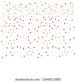Vector realistic colorful confetti background.