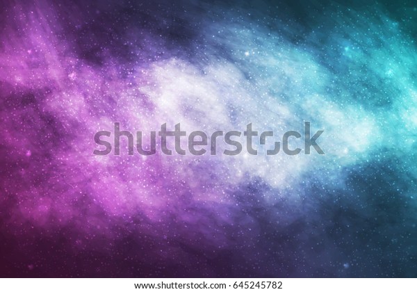 ベクター画像のリアルな宇宙の銀河背景 宇宙 星雲 宇宙のコンセプト のベクター画像素材 ロイヤリティフリー