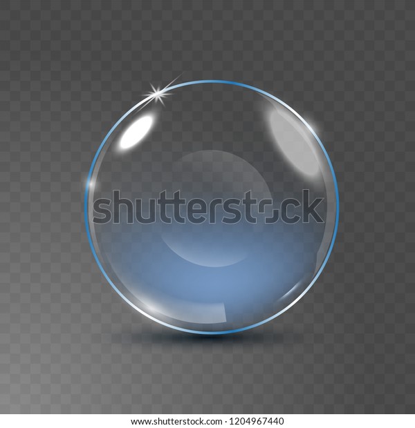 Vector realistic eye contact lens isolated on\
the transparent\
background