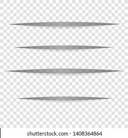 Vector realistic grey Cuts in paper sheet with a shadow on transparent background. 3d incision in the paper. horizontal parallel lines.  - Powered by Shutterstock - Get 15% off with code: PIKWIZARD15