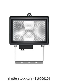 vector realistic industrial reflector, eps 10 file, gradient mesh and transparency used, raster version available