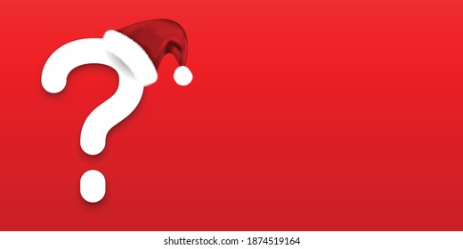 Vector Realistic Isolated Christmas Quiz Flyer For Invitation Decoration. Concept Of Merry Christmas And Happy New Year.