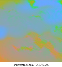 Vector realistic isolated hologram glitch background for decoration and covering.