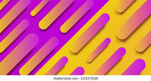 Vector realistic isolated memphis gradient background for decoration and covering. Concept of abstract brand identity.