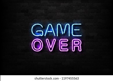 Game-over Images, Stock Photos & Vectors | Shutterstock