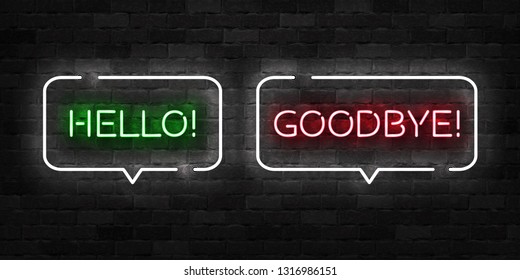 Hello Goodbye High Res Stock Images Shutterstock