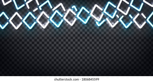 Vector realistic isolated neon sign of Oktoberfest logo with party flags for template decoration and invitation covering on the transparent background.