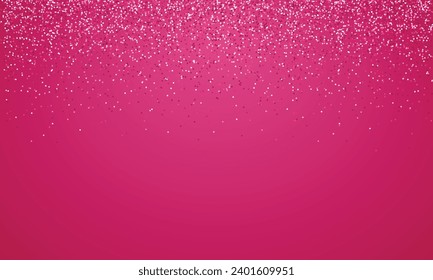 Vector realistic pink glitter background, shimmer shiny texture.