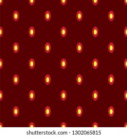 Vector Realistic Red Fresh Seamless Strawberry Jam Pattern. Flowing Syrup.