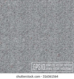 Vector Realistic  Seamless Granite Texture Background With Natural Fibers And Stones