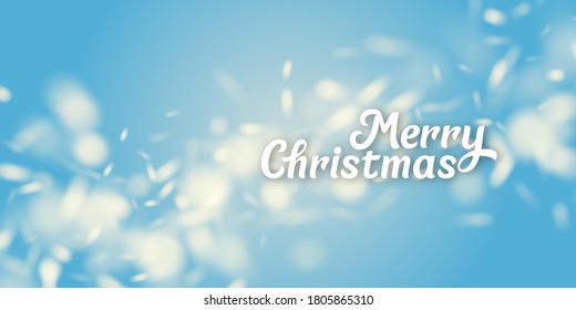 Vector realista copo de nieve contra fondo azul. Elementos para tarjetas y afiches de Navidad.