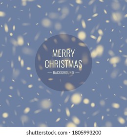 Vector realistic snowflake against a dark background. Transparent elements for Christmas cards and poster.