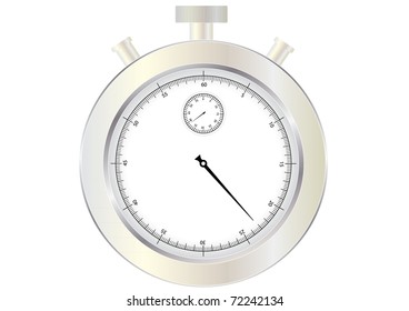 vector realistic stopwatch eps8