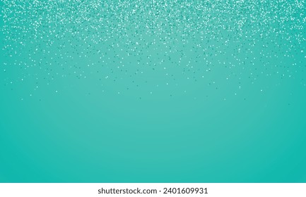 Vector realistic turquoise glitter background, shimmer shiny texture