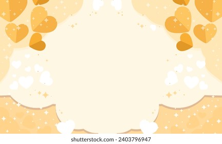 Vector realistic valentines day background design.