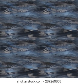 Vector realistic water texture. Seamless pattern to use as a background for websites or other media. Seamless tile to make endless water surface texture.