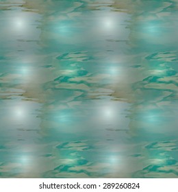 Vector realistic water texture. Seamless pattern to use as a background for websites or other media. Seamless tile to make endless water surface texture.