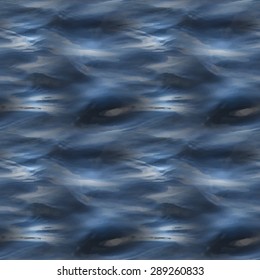 Vector realistic water texture. Seamless pattern to use as a background for websites or other media. Seamless tile to make endless water surface texture.