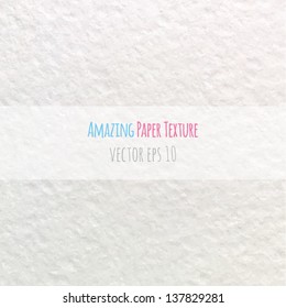 Vector realistic white paper texture. Abstract background texture. You can scale it easy to any size.