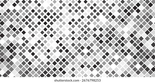 Vector rectangle mesh grunge dotted halftone gradient texture. Vanishing polka abstract modern simple