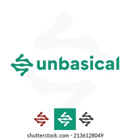 Vector Rectangular Network System, Logo Design.