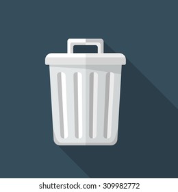 Vector Recycle Bin Icon