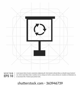 Vector Recycle icon