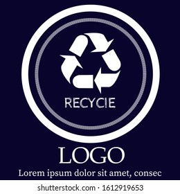 vector Recycle logo icon company