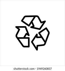 Vector Recycle Sign. Recycle Symbol. Recycle icon