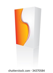 VECTOR red 3D box