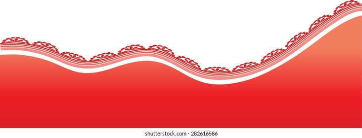 vector red background