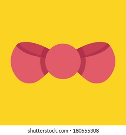 Vector Red Bow Icon