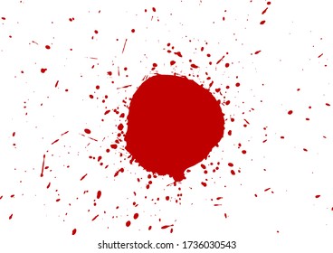 Vector Red Color Splash Background Stock Vector (Royalty Free ...