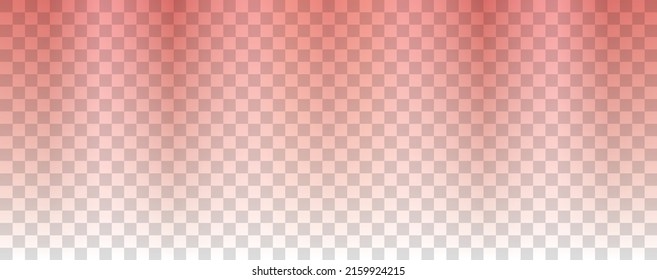 vector red colored gradient background on transparent background